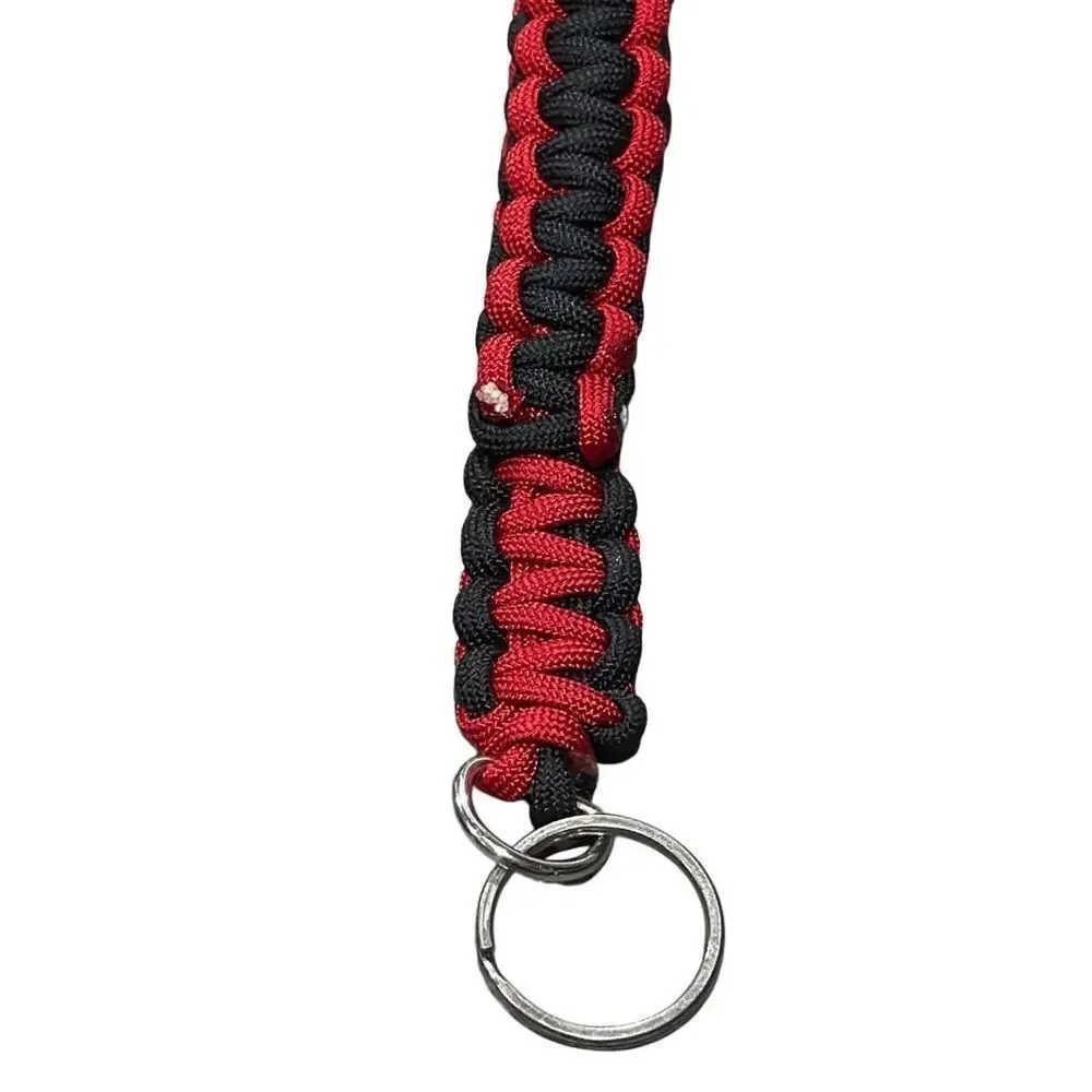 Handmade cobra knot Paracord Keychain